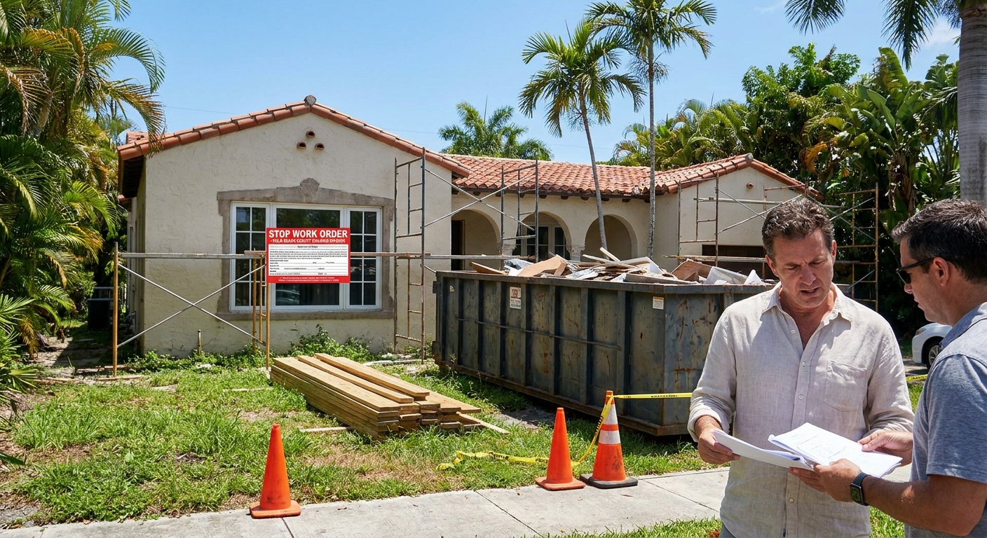 Can a Code Violation Hold Up Your Palm Beach Renovation?