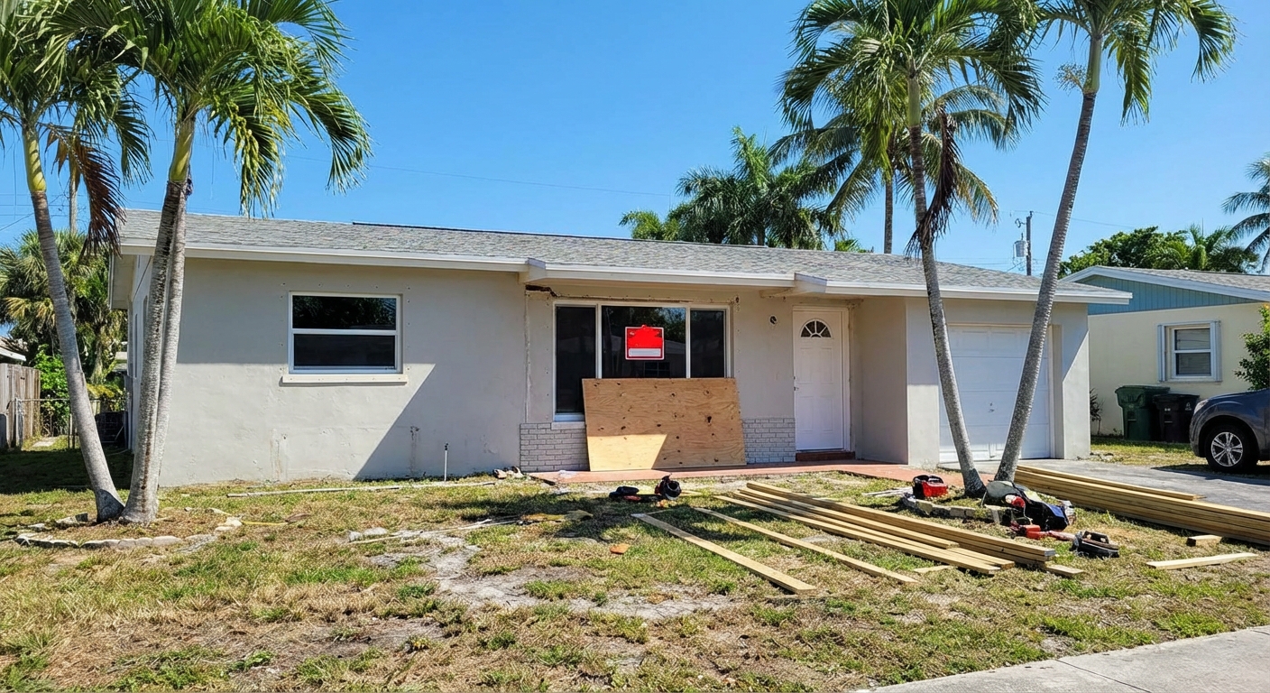 Palm Beach County permit violation inspection process