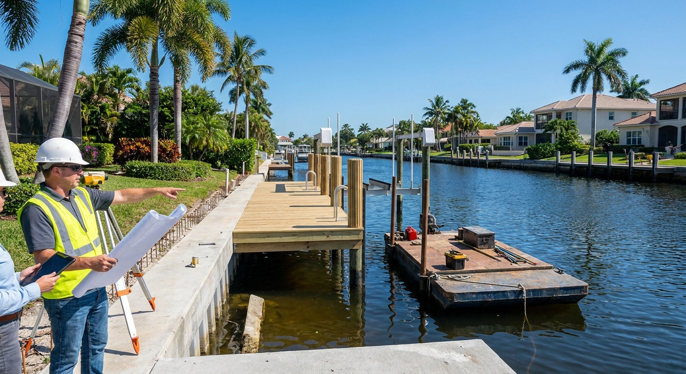 Dock and Seawall Permit Services in Boynton Beach