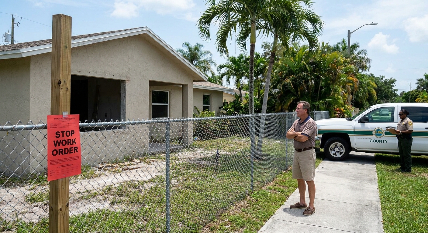 What Happens If You Build Without a Permit in Palm Beach?