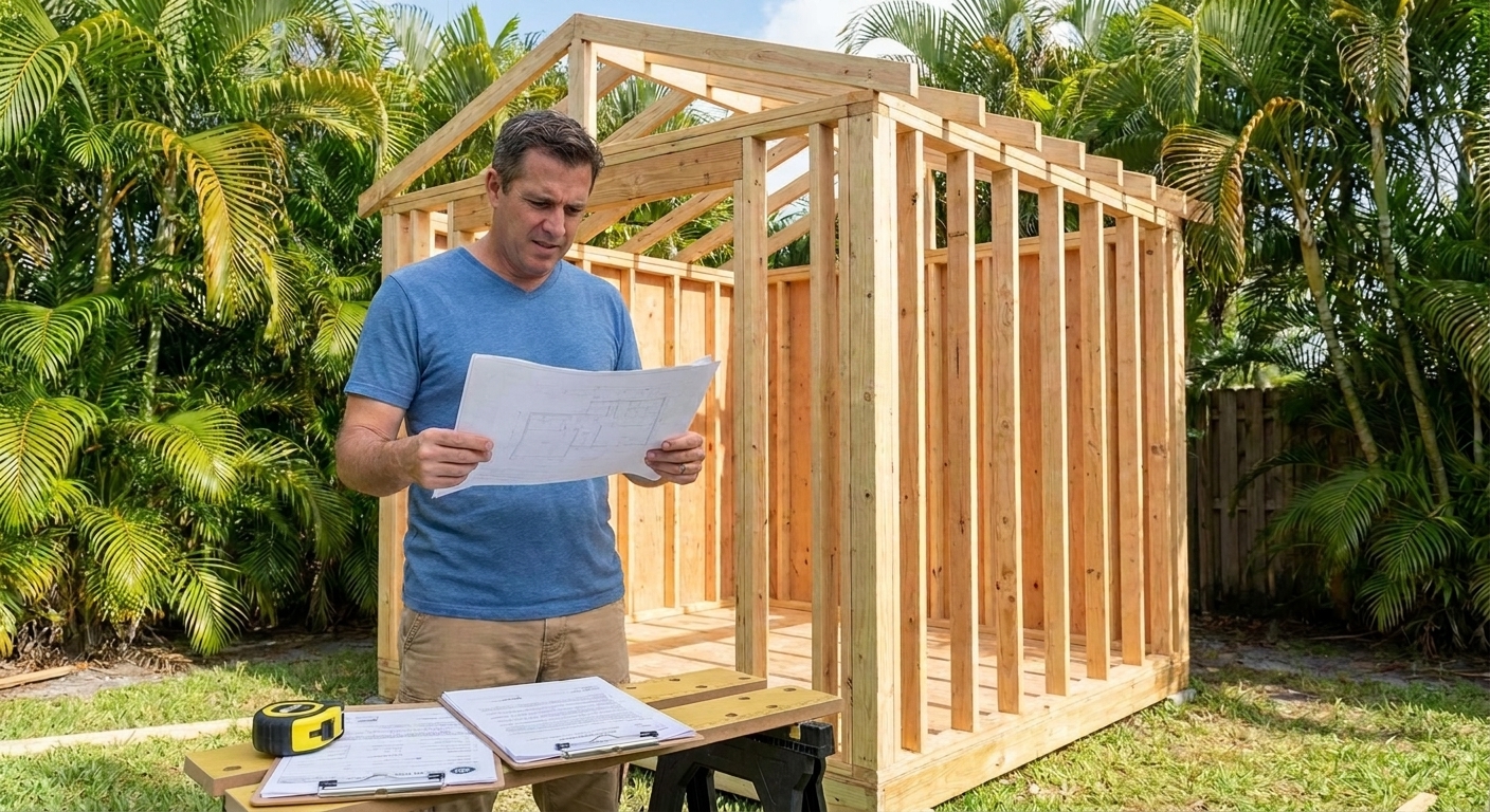 Do You Need a Permit for a Shed in Palm Beach County?