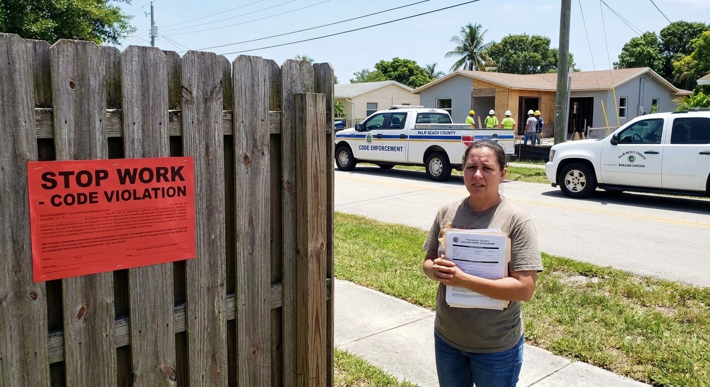 How Long Do Building Permits Take in Palm Beach County After a Code Citation?
