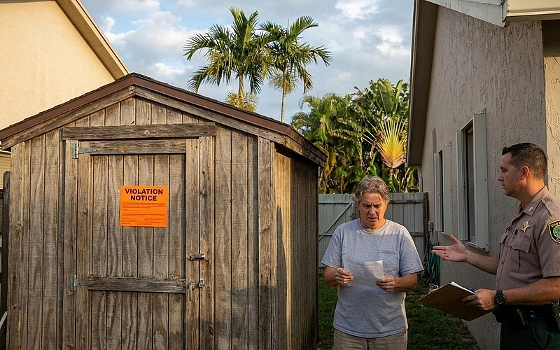 Do You Need a Shed Permit in Palm Beach County After Getting a Violation Notice?