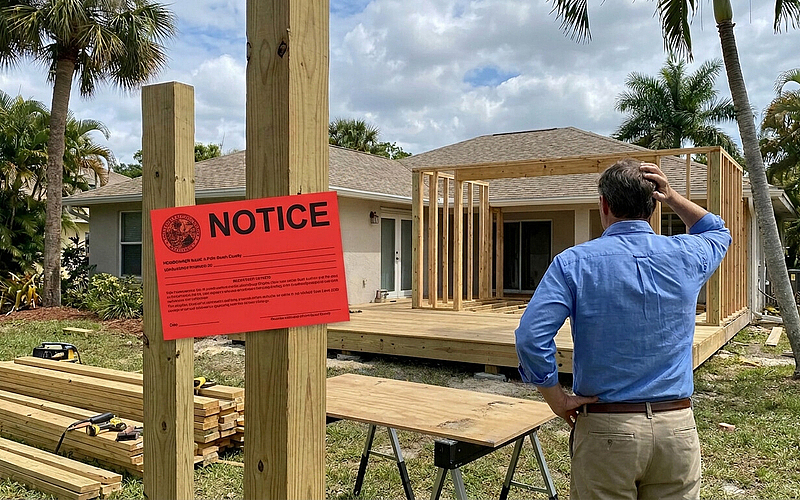 Built Without a Permit in Palm Beach County? What to Do After a Notice of Violation