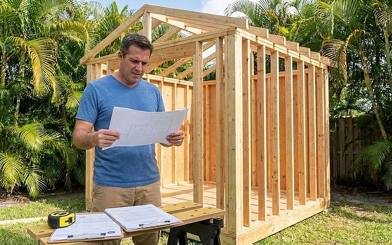 Do You Need a Permit for a Shed in Palm Beach County?