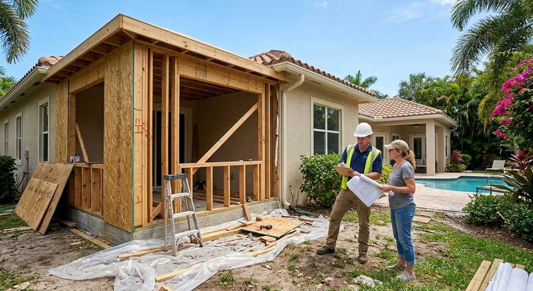 Unpermitted Home Additions in Palm Beach and How to Fix Them