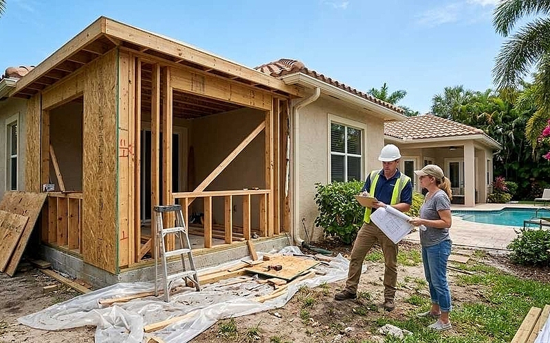 Unpermitted Home Additions in Palm Beach and How to Fix Them