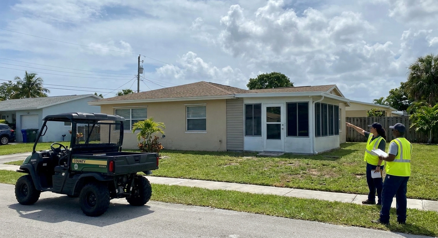 Unpermitted home additions in Palm Beach and solutions for fixing them