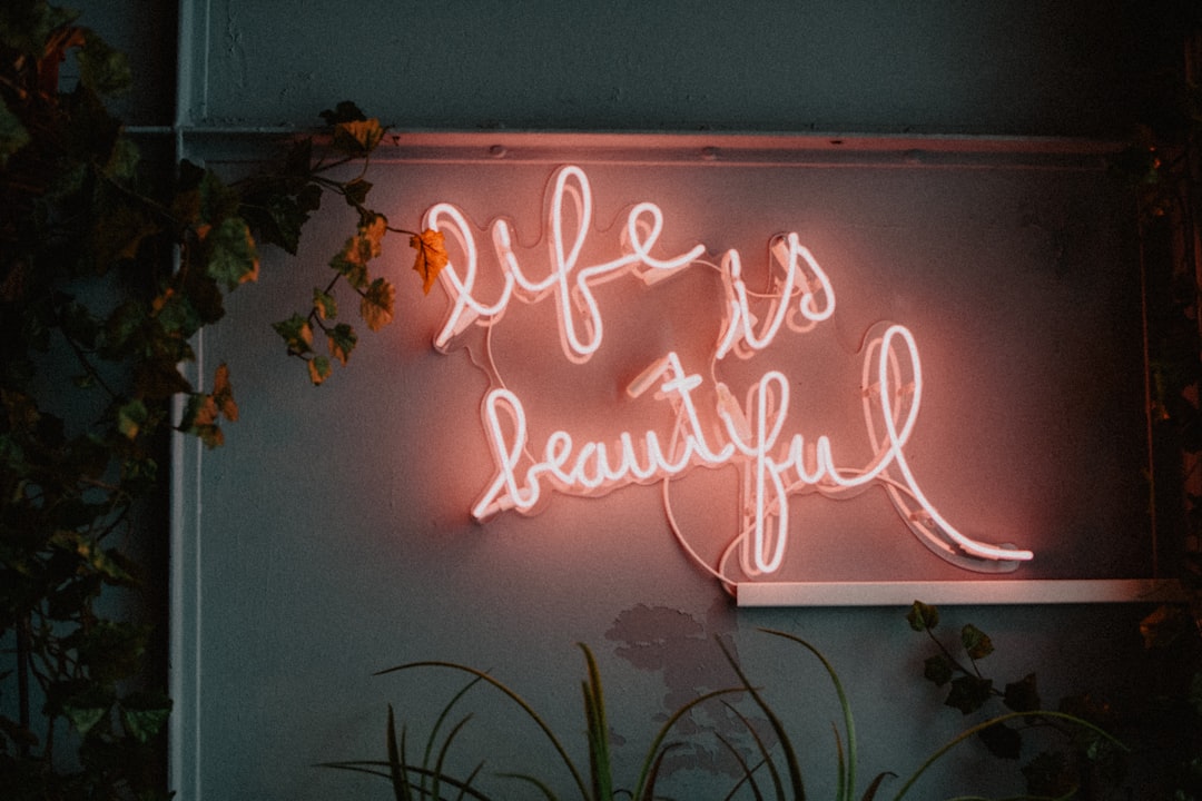a sign.